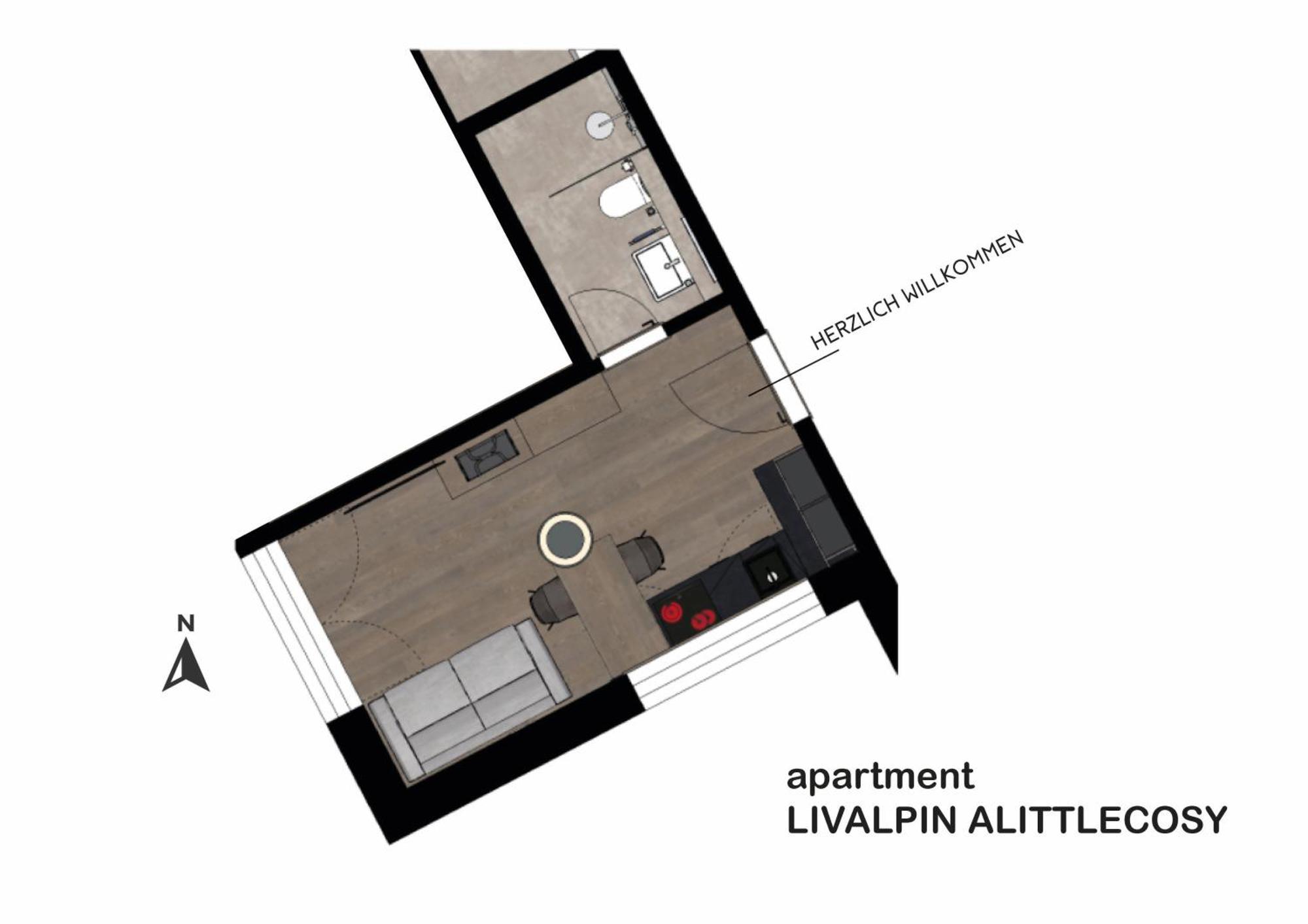 דירות גרמיש-פרטנקירכן Livalpin Alittlecosy מראה חיצוני תמונה